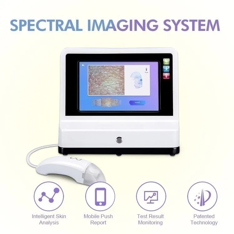 Analisador de face Taibo/analisador de pele Scanner Máquina de diagnóstico/máquina de analisador corporal para cuidados com a pele Uso