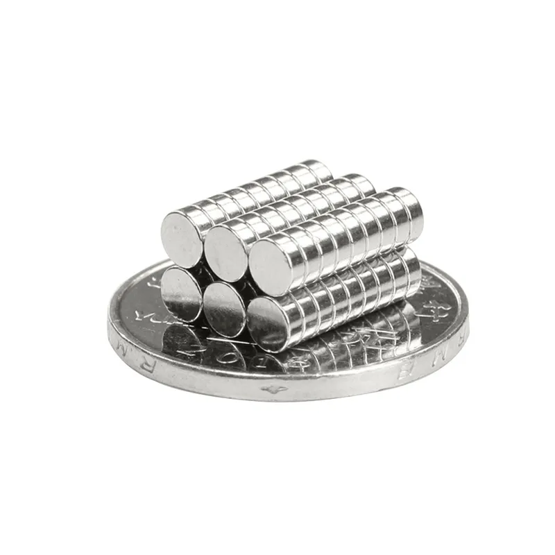 Neodym Scheibenmagnete 4x2 mm N35 400G