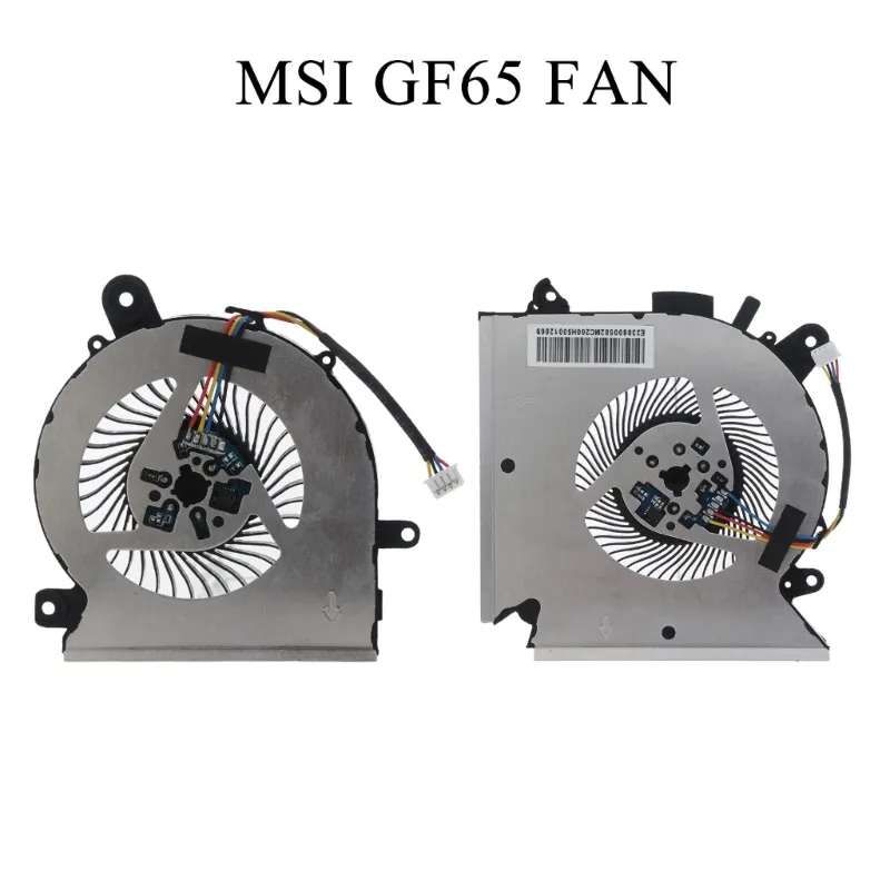 CPU Cooling Fan for MSI GF63 GF65 GF65 Thin Compatible Replacement PCB ...