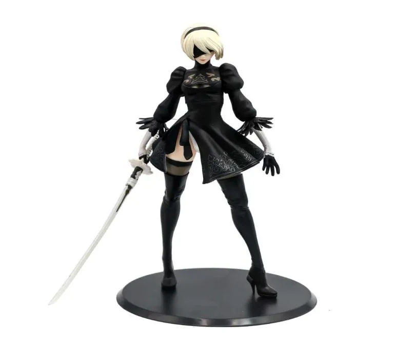 28cm anime oyunu nier otomata 2b Yorha No2 Tip B Eylem Şekil PVC Koleksiyon Modeli Oyuncaklar Brinquedos Q06212611556