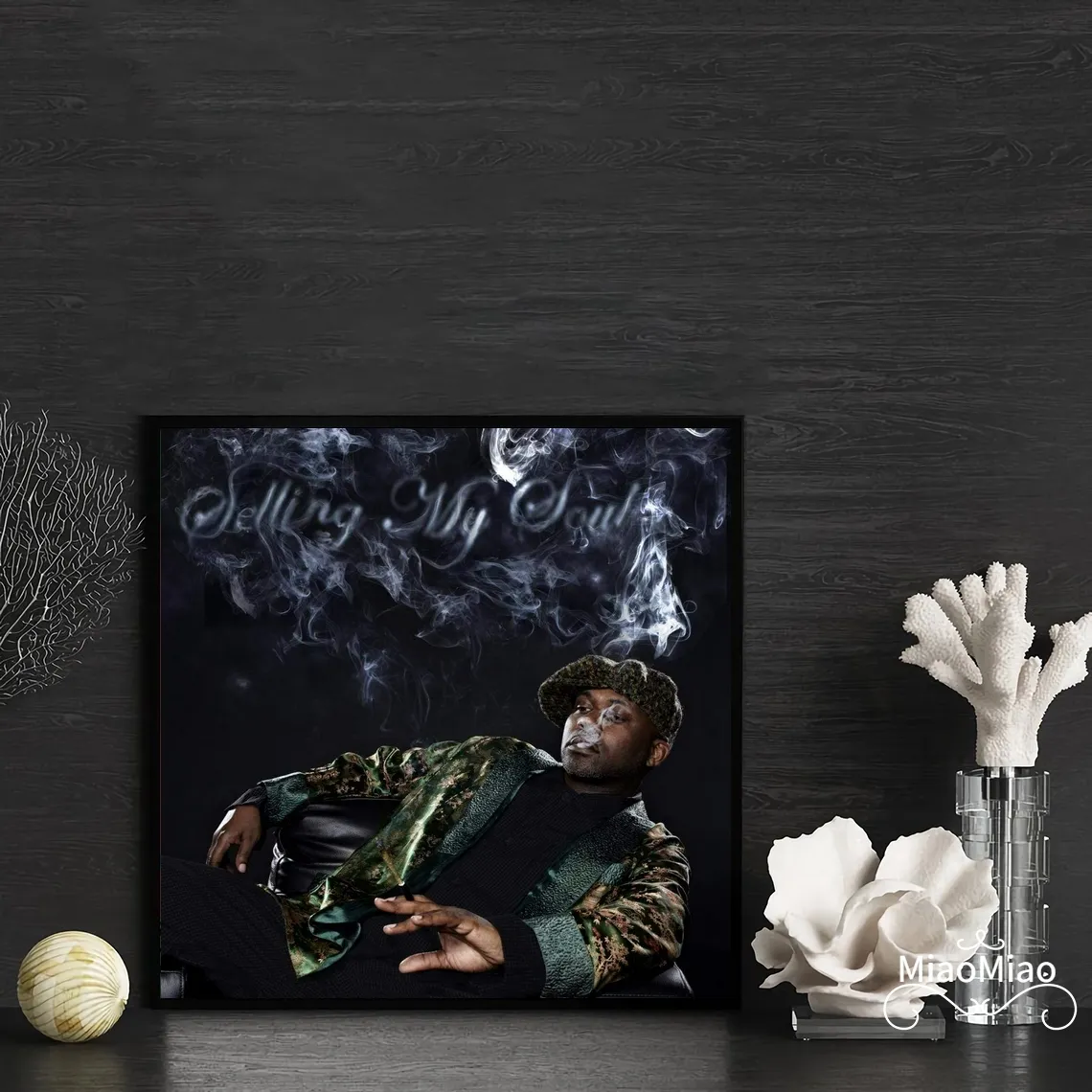 Masta killa vendendo meu álbum de música soul capa de capa de pôster de arte impressão decoração de casa pintura de parede (sem moldura)