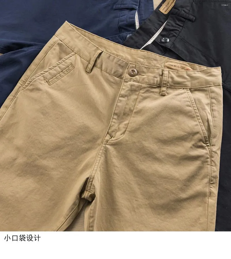 Pantalones de hombres micro bomba 97% de trabajo de algodón para hombres pantalones de alta calidad densos lavados primavera moda de otoño delgada jóvenes heterosexuales macho