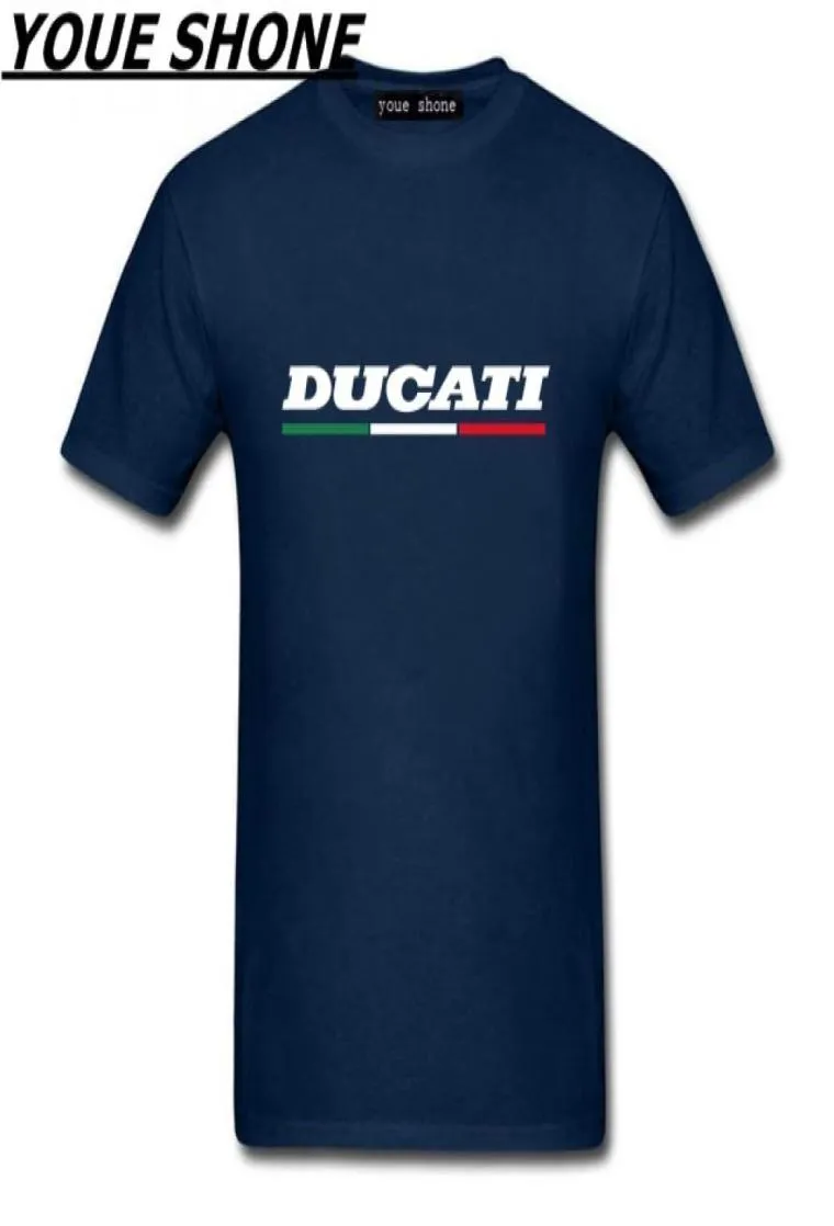 Ducati Superbike Itália Corpeda McK Summer Men039s T Camisetas Men tsshirt shortsleeeved Men Ducati impresso 100 Tshirt3684074