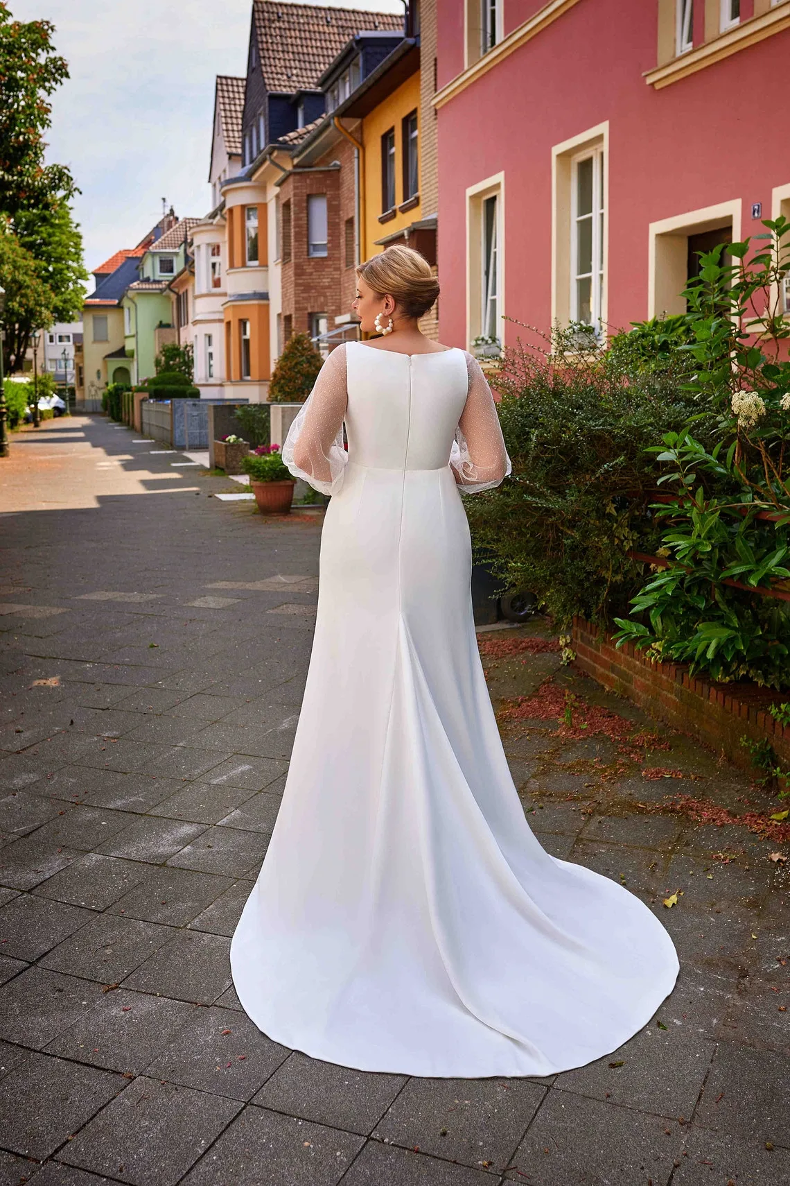 chinese dress ladies Momyknows White Lace Off Shoulder Mermaid Bodycon Wedding Gown Baby Shower Elegant Foamal Maternity Photoshoot Maxi Dress White / M