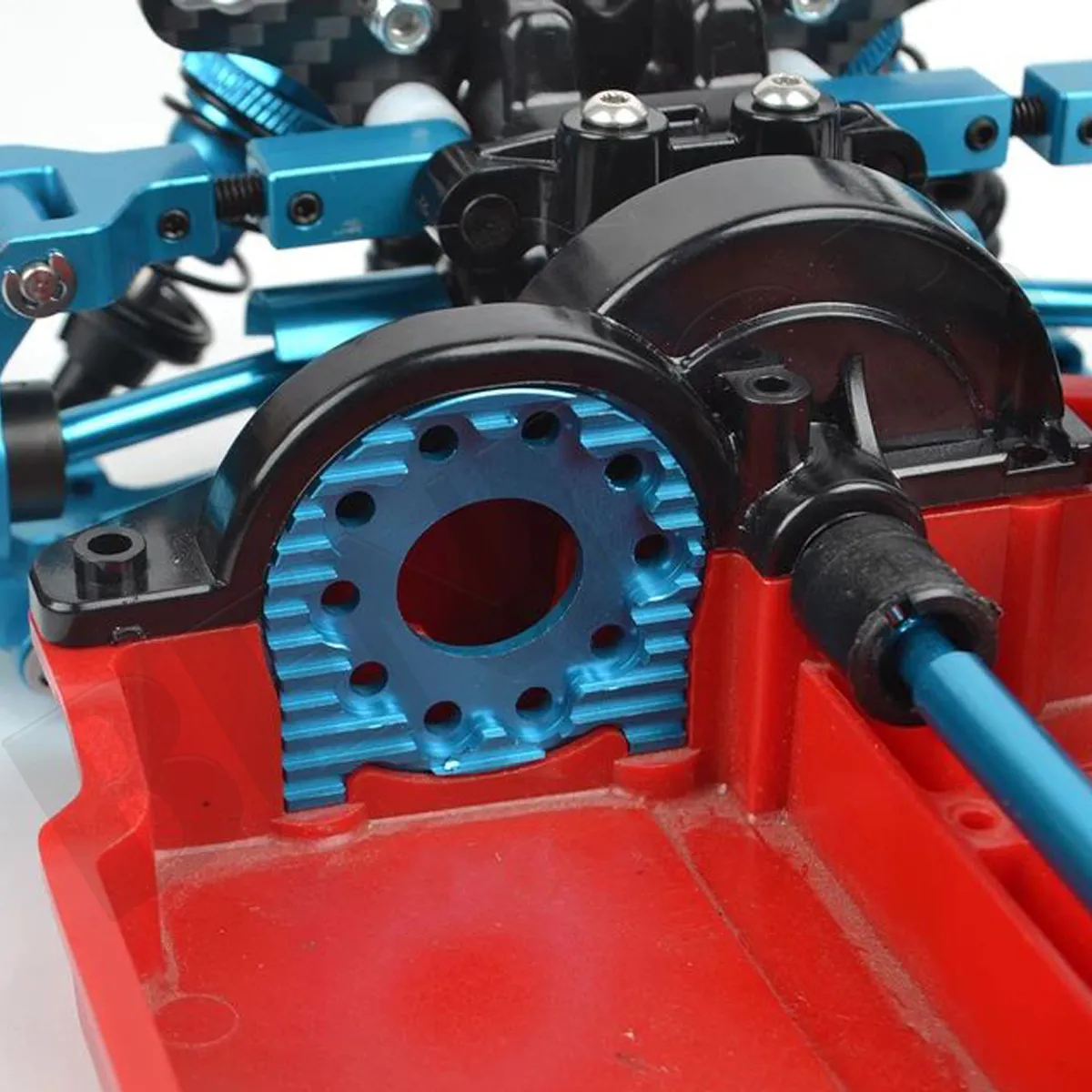 Pièce Tuning Alu Pour Tamiya TT-02 – Arbre Principal Rouge, 1 Pièce, Compatible 1/10, Améliore La Performance