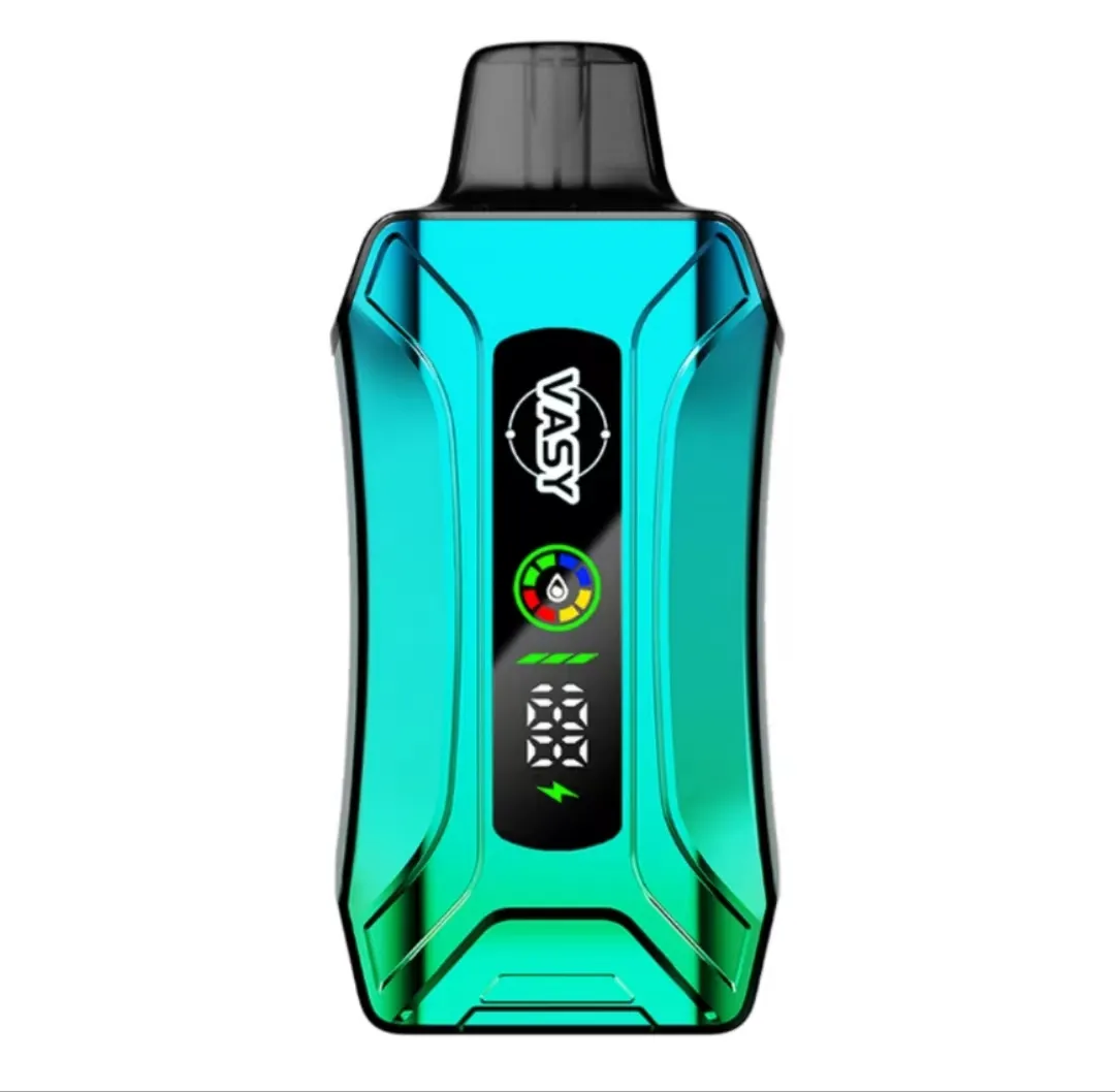 Оригинальный Vasy Sora 18000 Puffs одноразовый Vape Pen 18k Puff Vape 25 мл Предварительно заполненные патроны Pod 650MH Перезаряжаемая батарея 12 цветов