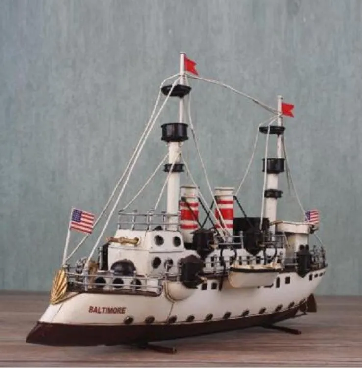 2020 Новый оловянный парусной корабль модель морского военного военного судода океанского военного судода