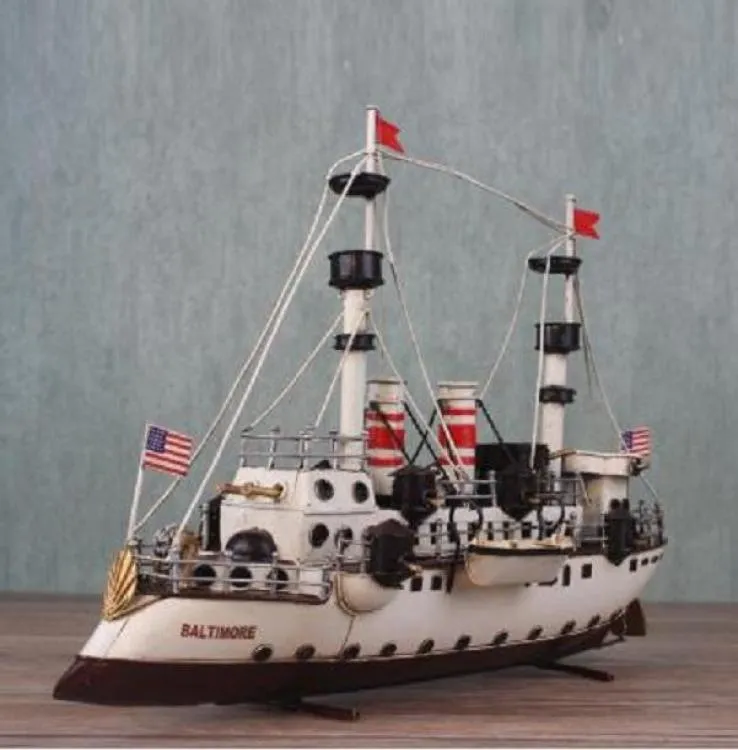 2020 NOUVEAU MODÈLE DE SHILING NAUTICAL OCEAN NUTICAL WARSTHING MILITAL CRIVER MODEAU DICAST RETRO AUTOS DE JUGUETE Ship Model Child1534899