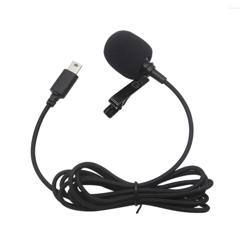Microfones Sportkamera USB Plug Microphone Outdoor DV Lavalier Micro MiniusB 10P - Straight/Elbow