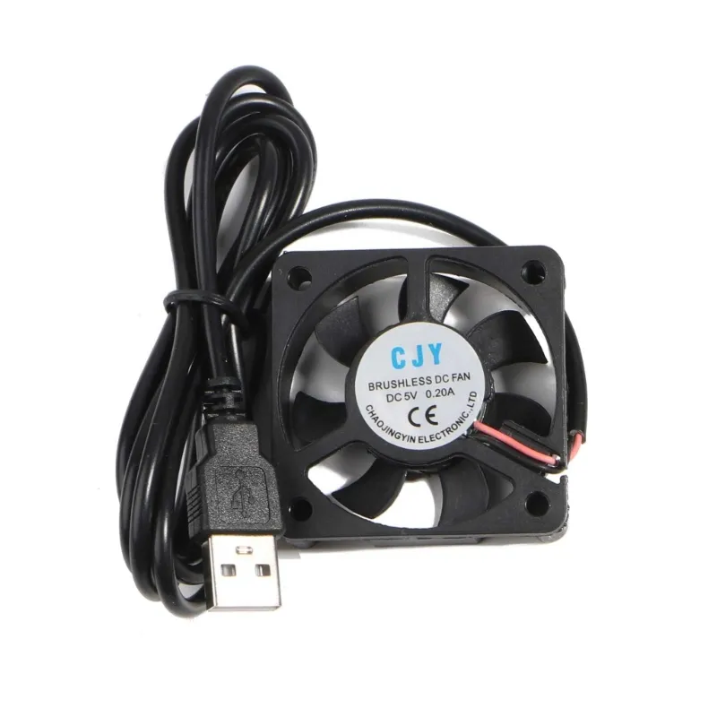 USB Fans CPU Cooling Radiator 5V 2Pin USB Fans for Computer Case-Server Radiator 50x50mm Quiet 4500-5500RPM
