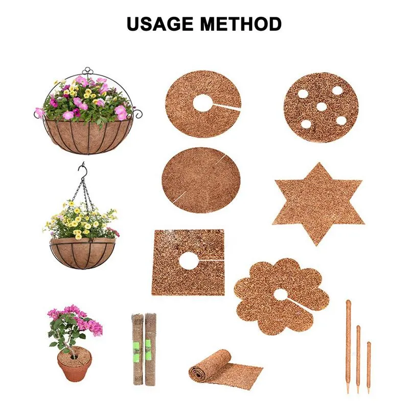 large square terracotta plant pots Antico Square Planter Set of 3