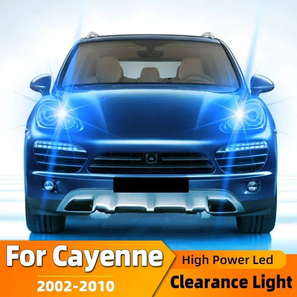 2 stks geleid parkeerlicht voor Porsche Cayenne 9PA Accessories 2002 2003 2004 2005 2006 2007 2008 2009 2010 CLAPICAAL LAMP