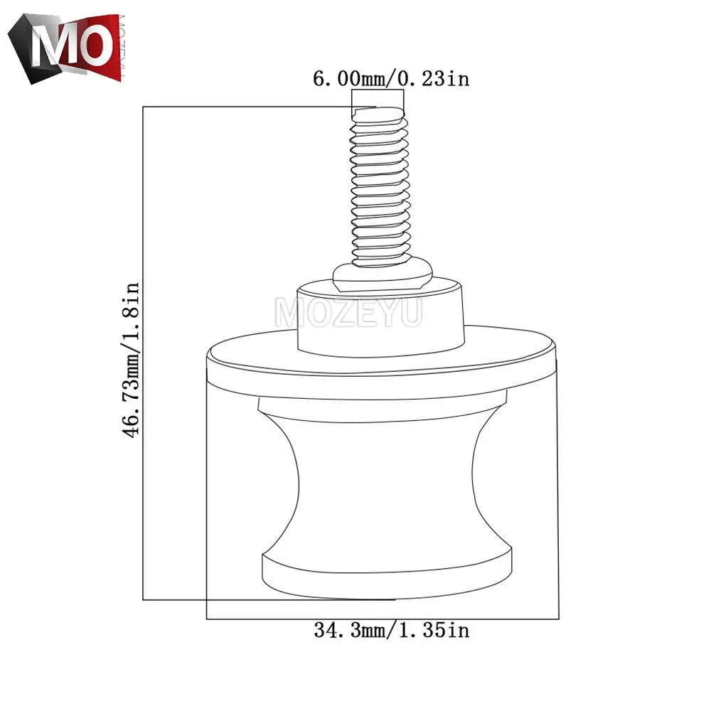 Voor Yamaha XT 660 XT660 X R Z XT660R XT660X 2004-2023 2017 2016 Motoraccessoires 6mm Stringarm Spool Slider Standschroeven M6