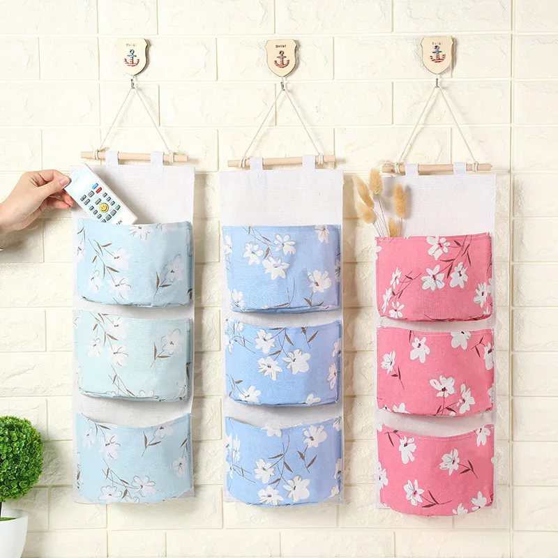 Over The Door Organizer With 5 Large Pockets | Hanging Storage For Nursery, Closet & Pantry