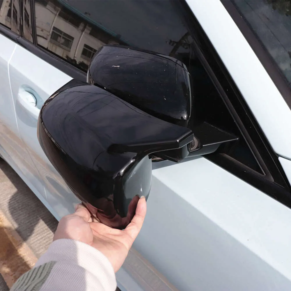 Copri Specchietto Retrovisore Nero Lucido Per BMW Serie 5 E60 E61 | Ricambio Aftermarket