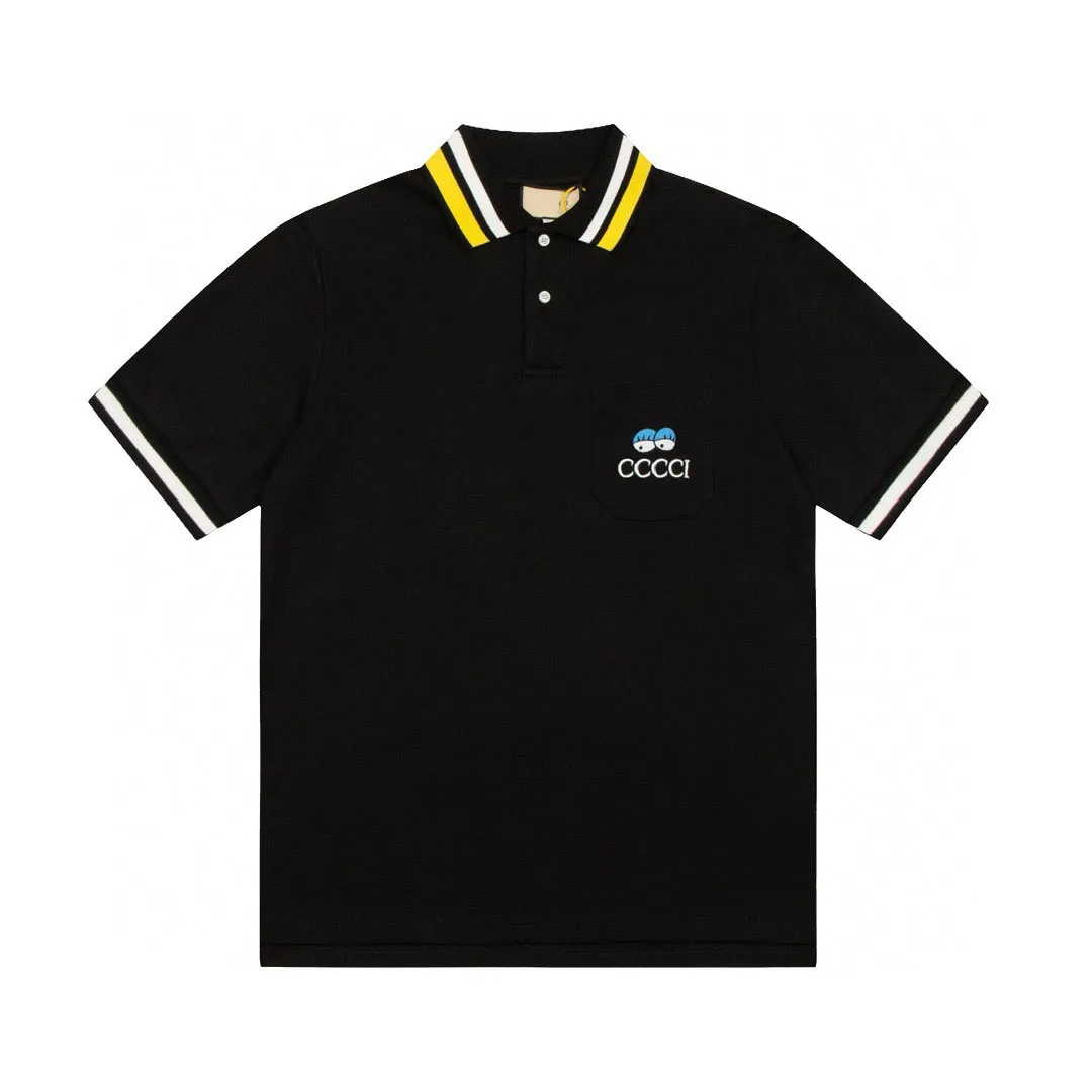 Camisetas masculinas Polos Polos Round Camise