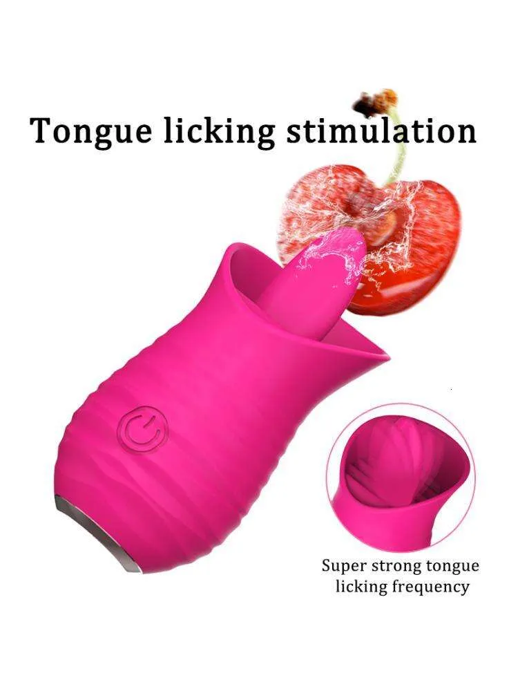 G Spot Nipple Massager vrouwelijke masturbator sexy speelgoed voor vrouwen tong likken vibrator clitoris stimulator orale vibrerend