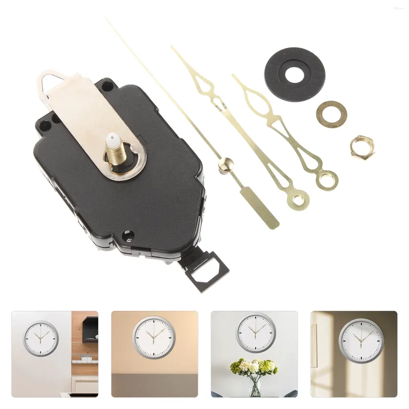 Clocks Accessories Quartz Pendulum Clock Movement DIY Repair Parts Hands Kit Wall Mechanism Mute Motor