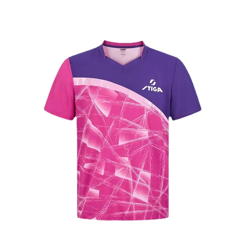 DHgate.com:2024Stiga Table Tennis T-Shirt for Men and Women