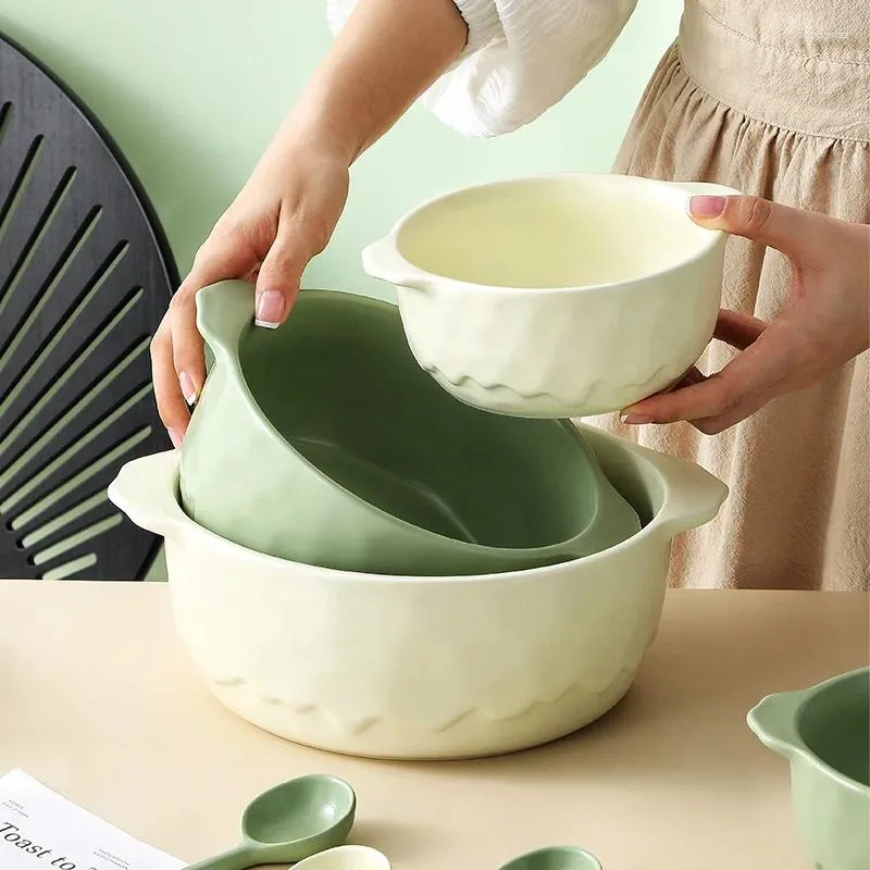 Миски Amphora Ceramic Mowl Soup Soupd Salad Home Pot Ramen Monstant Loodle Nordic Creative High Value