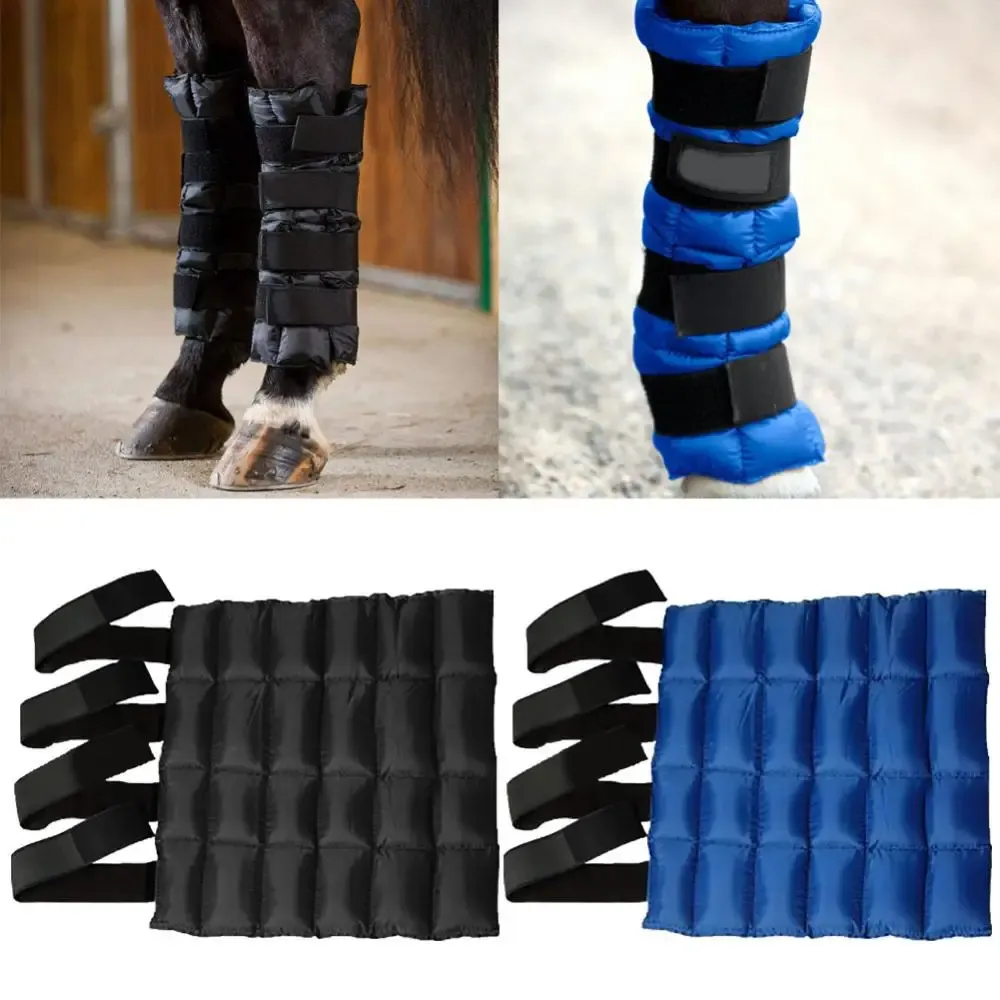 Horse Ice Cold Pack Leggings Cooling Boot Bag Equestrian Leg Guard Protector