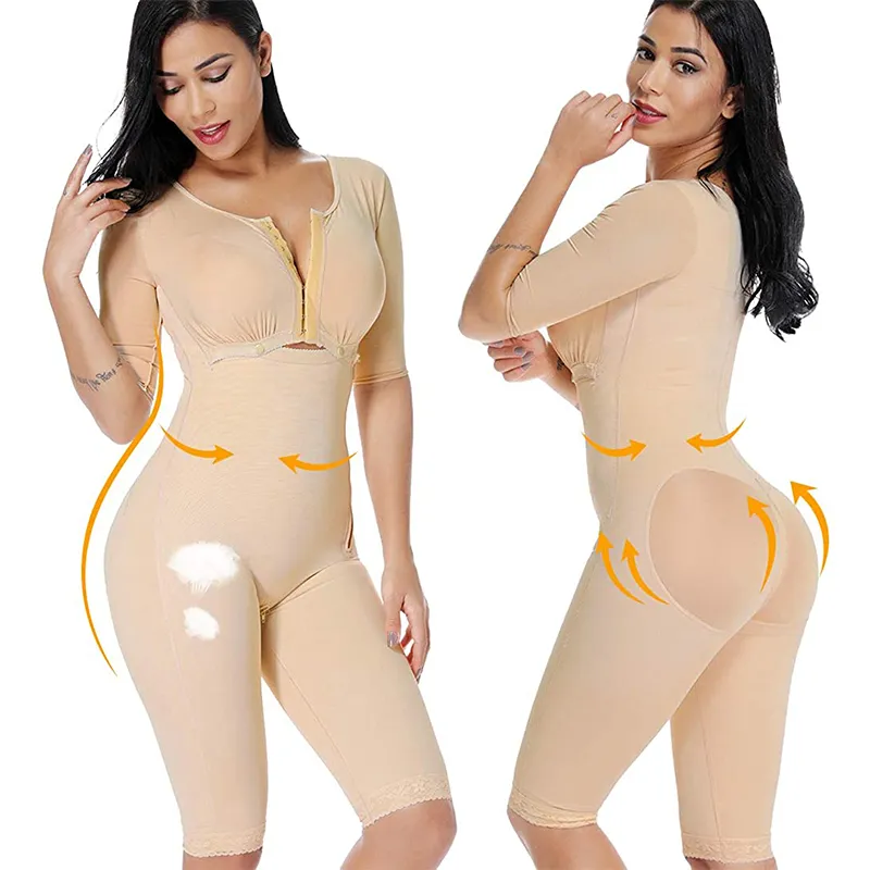 Shapewear pour les femmes Contrôle du ventre complet Corps Shaper Butt Lisqueur Coueur Body Fajas Colombian