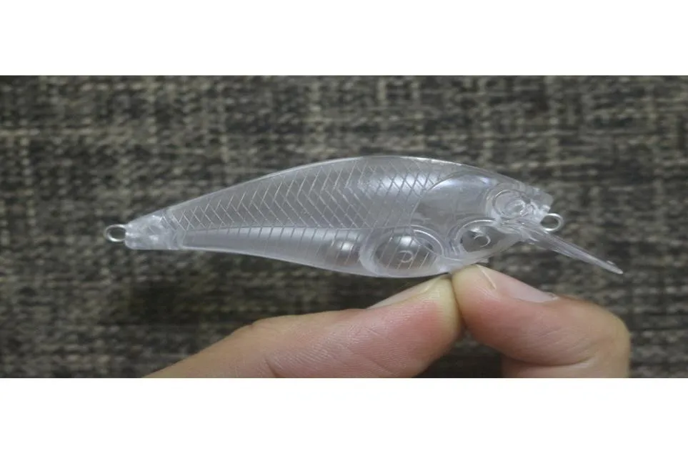 Shelt039s 25 Pcs Unpainted Fishing 15 Square Bill Shallow Diving Blank Lures Crankbaits Hard Baits Body4016763