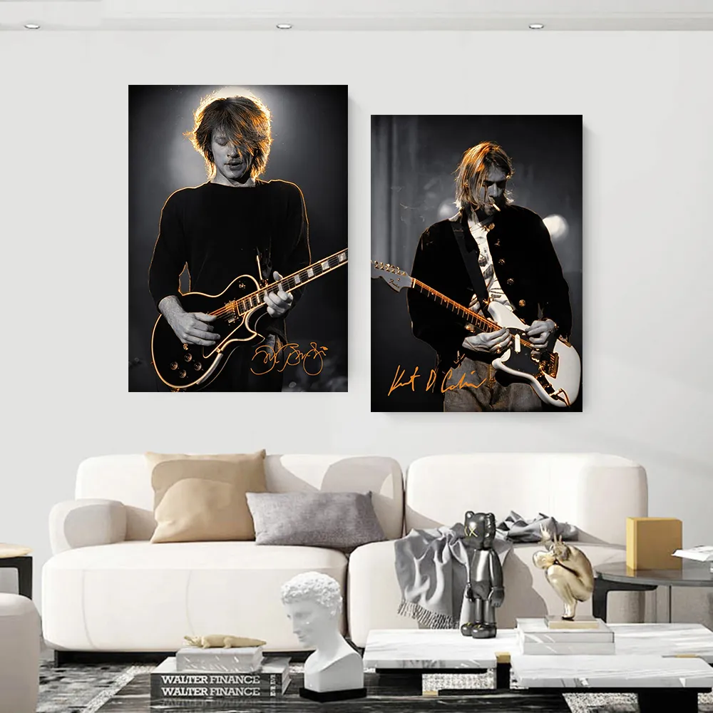 American Rock Band Guitar Music Star Canvas paintings for American Rock Band Guitar Music Star Canvas paintings for