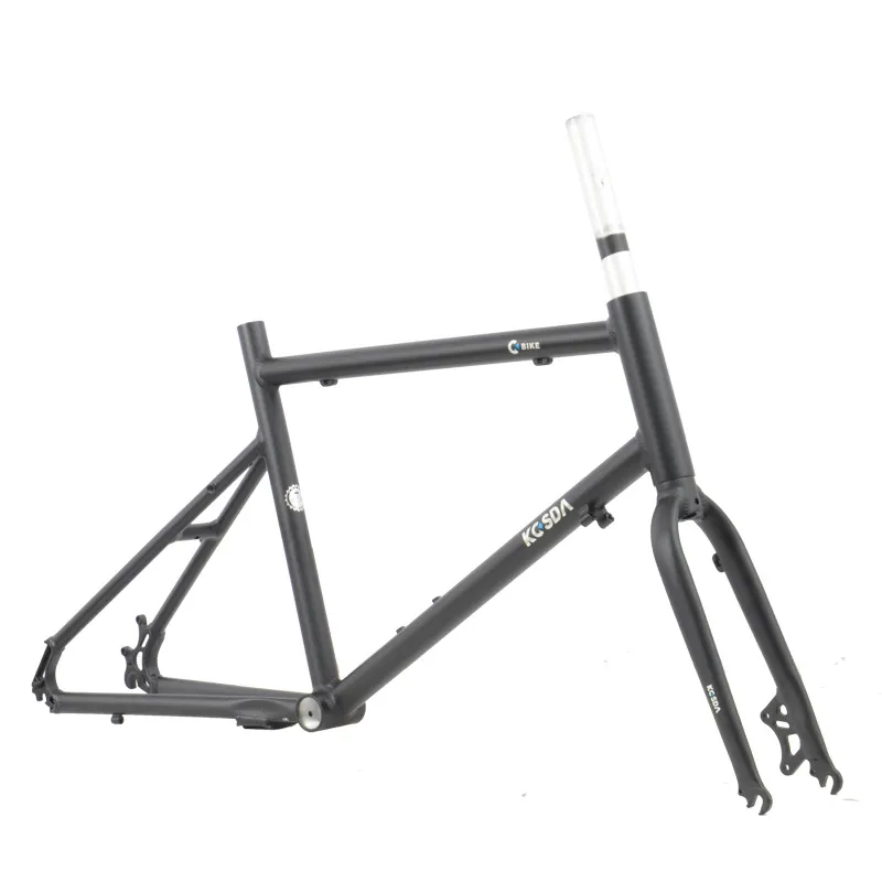 6061 Aluminum Alloy Cycle Frame GRAY Bike Frame 6061-T6 Aluminum