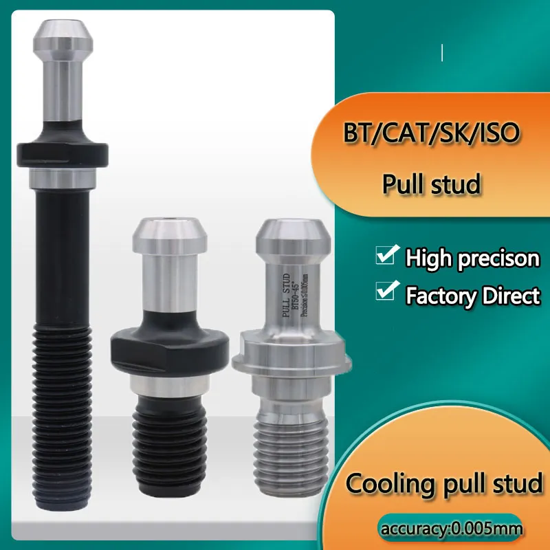 Tirer Nail BT30 BT40 BT50 Mazak40 SK40 JT40 SK40 DIN69872 ISO30 ISO20 HEURD SPING SPINDE SPUDE