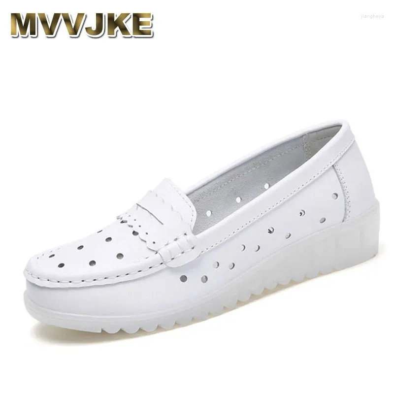 Casual schoenen mvvjkewomen winter slip op korte pluche warme vrouw zachte loafers dame wig hol uit vrouwelijke klassieke non