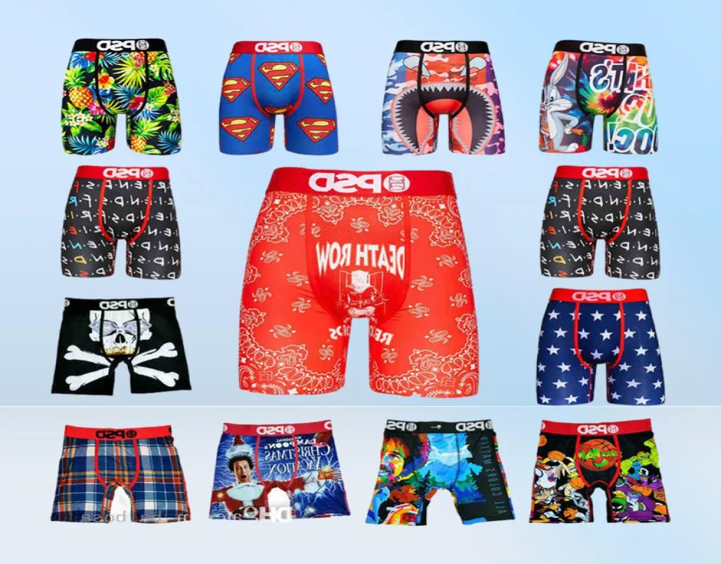 Haut-qualité 18 couleurs sous-pants sexy de glace de glace rapide hommes secs pantalons courts avec sacs boxers en sous-vêtements respirants de marque Male2716811