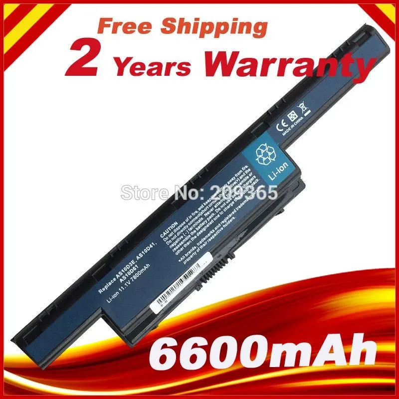 Batterijen batterij voor aspire 4741 4741G 4741Z 5733Z 5736 5736ZG 5736Z 5741G 5741ZG 5742 5742G 5742ZG 5750 laptop batterij voor Acer voor Acer