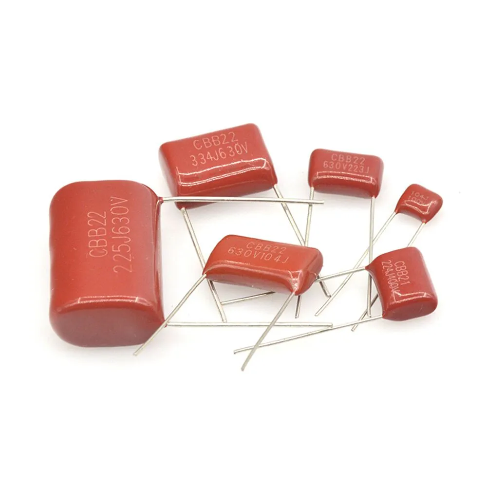 5x Capacitor Type 103J 100V 0,01uF 10 Nf 5pcs Metallized Polyester Film cbb22 eB