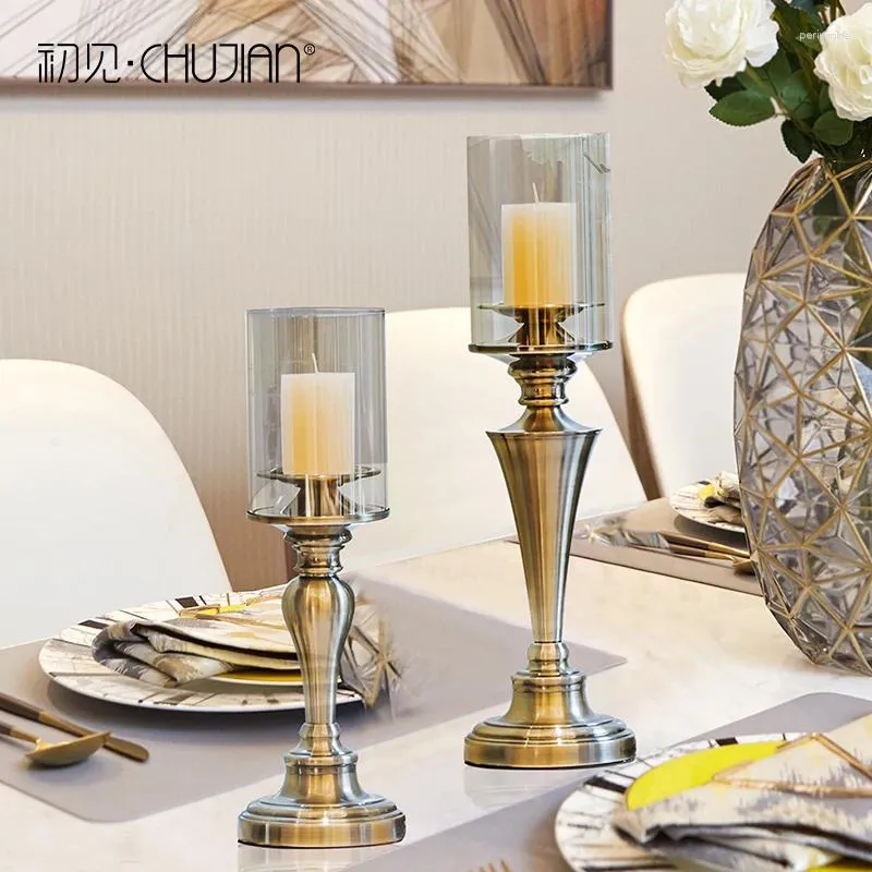 Kaarsenhouders bruiloft decoratietafel centerpieces glas voor tafels theelichthouder van de lichte houder