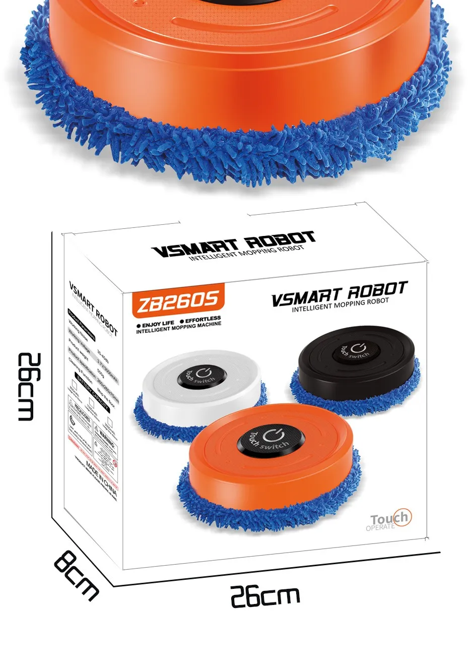 Automatic Mopping Robot Intelligent Dry & Wet... From Ddmyearth, $114. ...