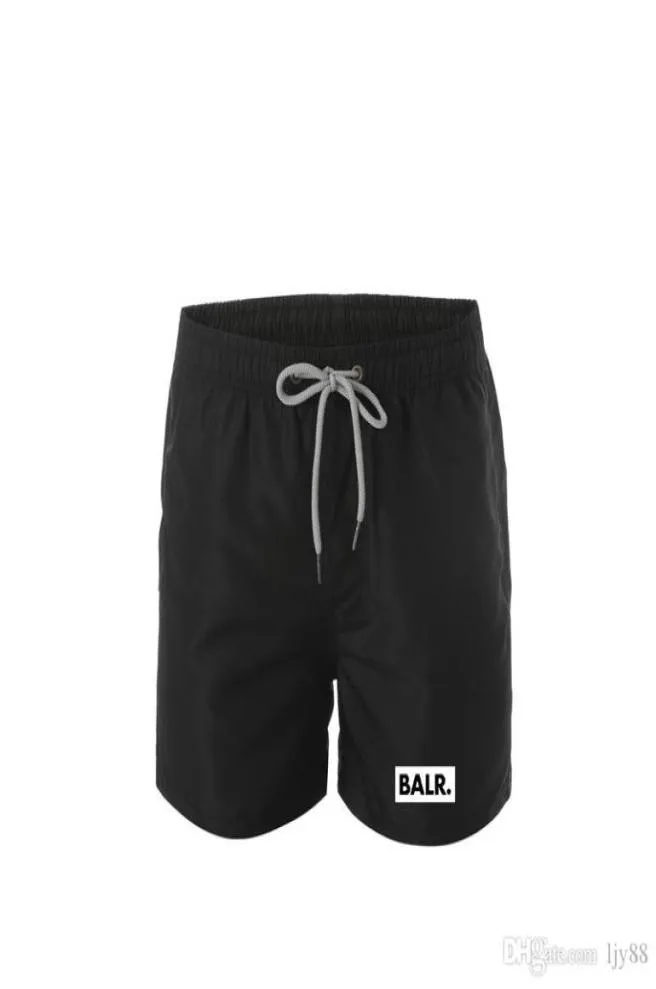 20SS BALR Designer Badeshorts Men039 Shorts rapide et confortable Beachwear Summer Elastiated Taon Highend LE5296267