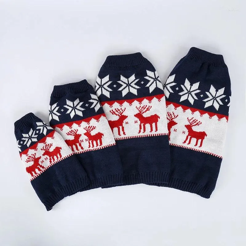 Собачья одежда Рождественская одежда Зимний свитер