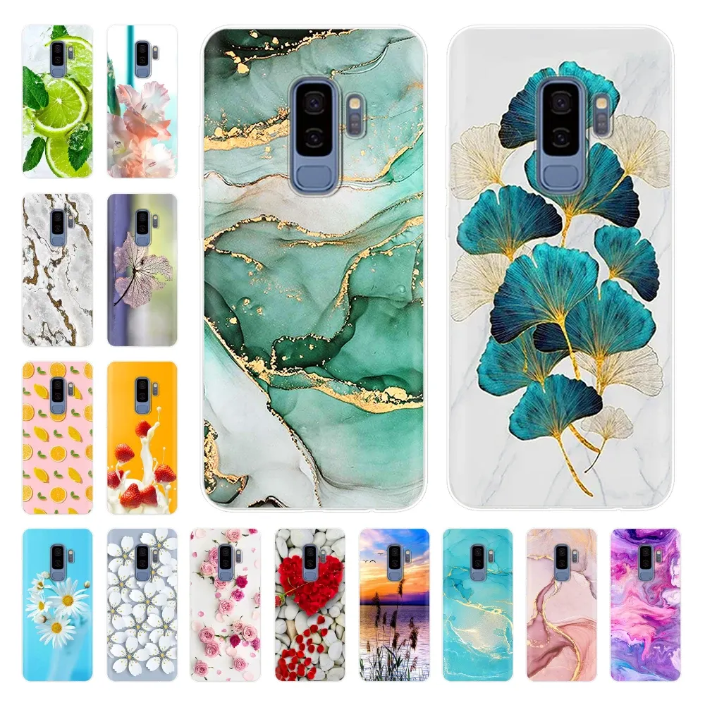 Für Samsung S9 Plus Phone Case transparente TPU -Hülle für Samsung Galaxy S9 Plus S9 S 9 niedliche Silikon -Soft -Fundas -Hüllen Cover PARA