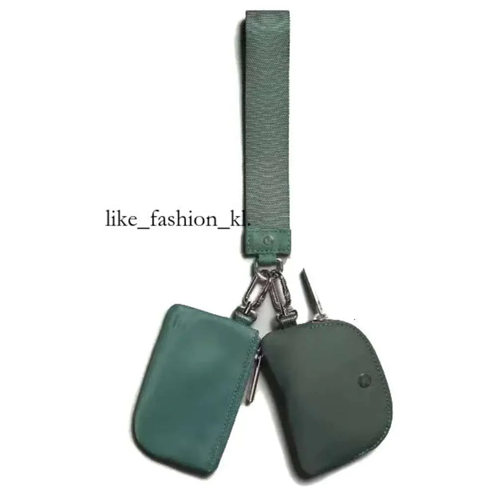 Lu lu Key Case Fashion Luxus Dual Beutel Armband Kupplung Designer Bag Karteninhaber Herren Bag Schlüssel Brieftaschen Karton