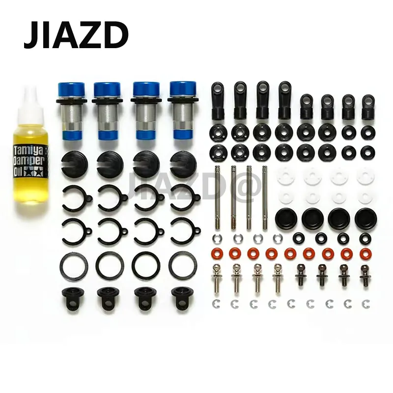 Tamiya CC01 Upgrade Parts - Aluminum Rear Adjustable Suspension Link Set, 4 Pieces, Silver
