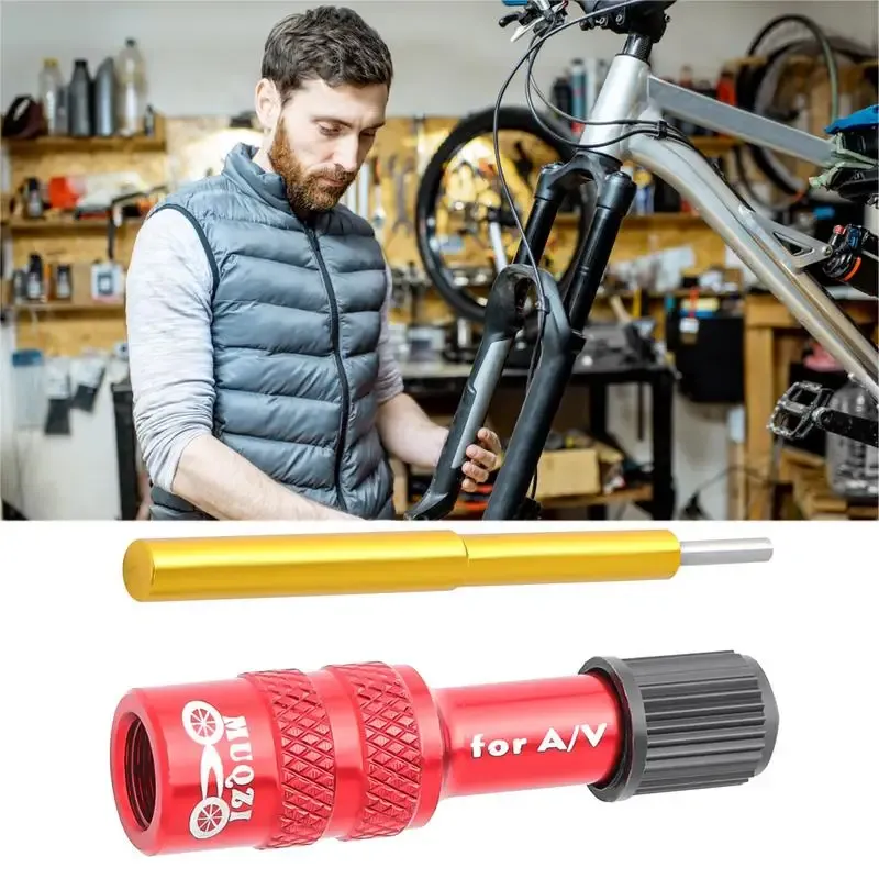 Nadmuchiwane zawory adapter adaptera przepływu rowerowego Adapter zaworu rowerowy Fork nadmuchiwane zawory zaworu nadmuchiwa