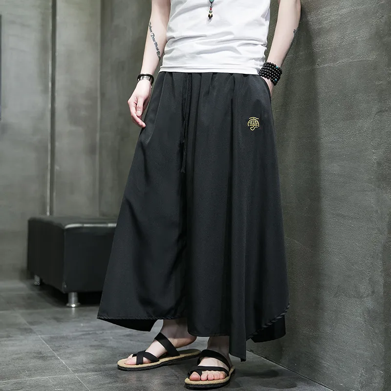 他の人はこちらも検索 Samurai Kimono Harajuku Hakama 2022 Men's Pants 5XL - Clothing