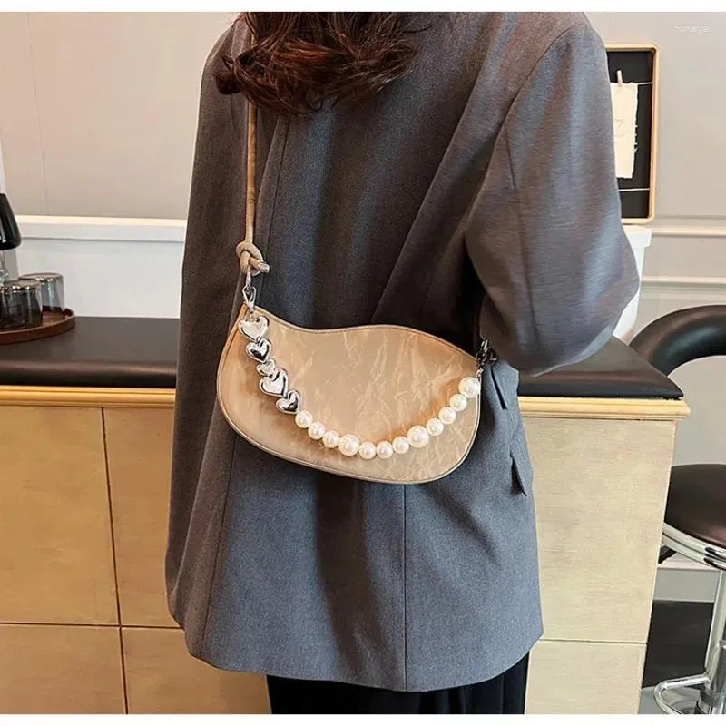 DHgate.com:Pink Pearl Shoulder Bag for Women, Elegant Chains DHgate.com:Pink Pearl Shoulder Bag for Women, Elegant Chains