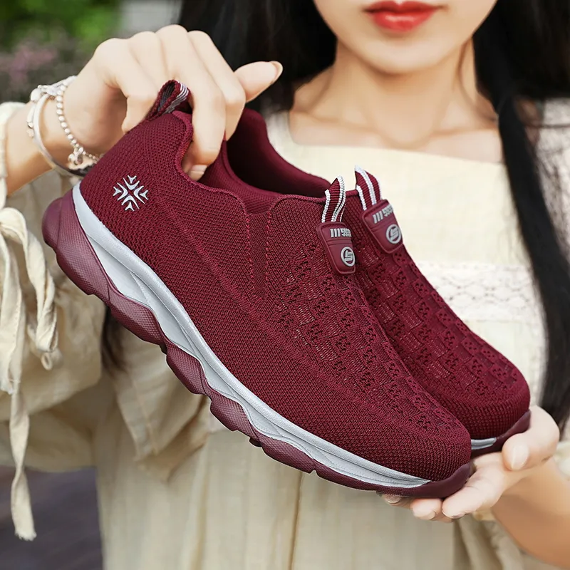 women trainers shoes fashion Purplish red Mist purple Dark gray Dark blue GAI sports sneakers outdoor shoe size 35-41