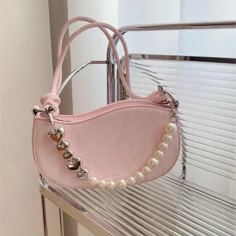 DHgate.com:Pink Pearl Shoulder Bag for Women, Elegant Chains DHgate.com:Pink Pearl Shoulder Bag for Women, Elegant Chains