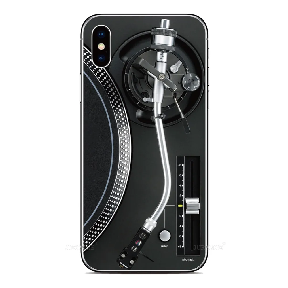 Musik DJ Back Case för Oukitel C36 C35 C33 C32 C31 C23 C25 C22 C21 C19 C18 C17 C16 C15 K9 Pro Nothing Telefon 2 Två 1 One Cover