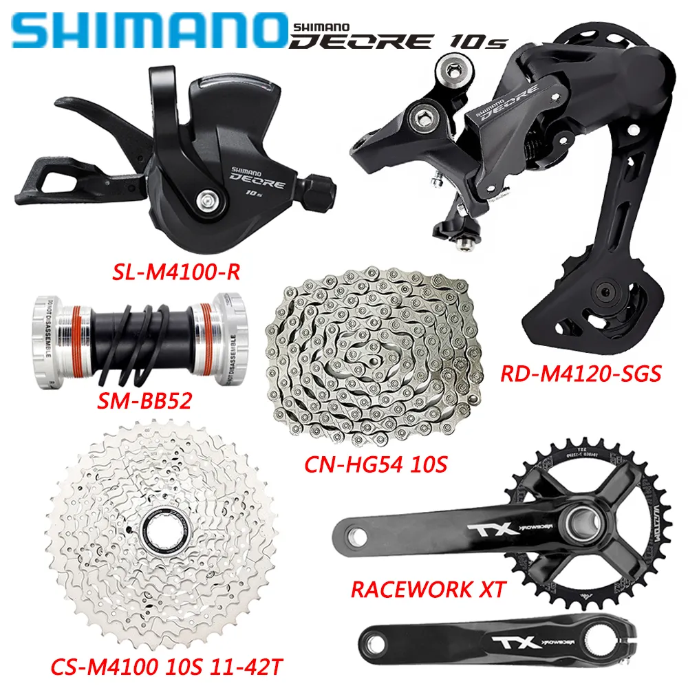 Mountain Bike Groupsets Shimano Road Bike Components 1X10 Speed