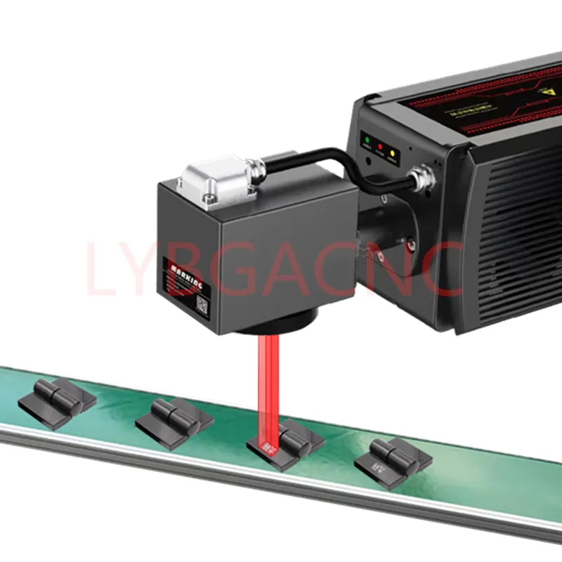 UV 5W 3W / CO2 30/40/60w Machine de marquage de tuyaux métalliques Industriel Utilisation du marqueur laser Graveur avec refroidisseur d'eau pour non-métal