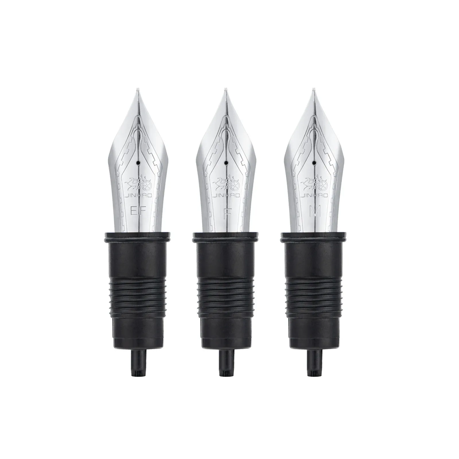 Jinhao Fountain Pen Nibs: X159 Replacement EF/F/M Gold Silver